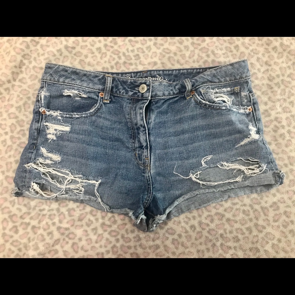 American Eagle Distressed Shorts